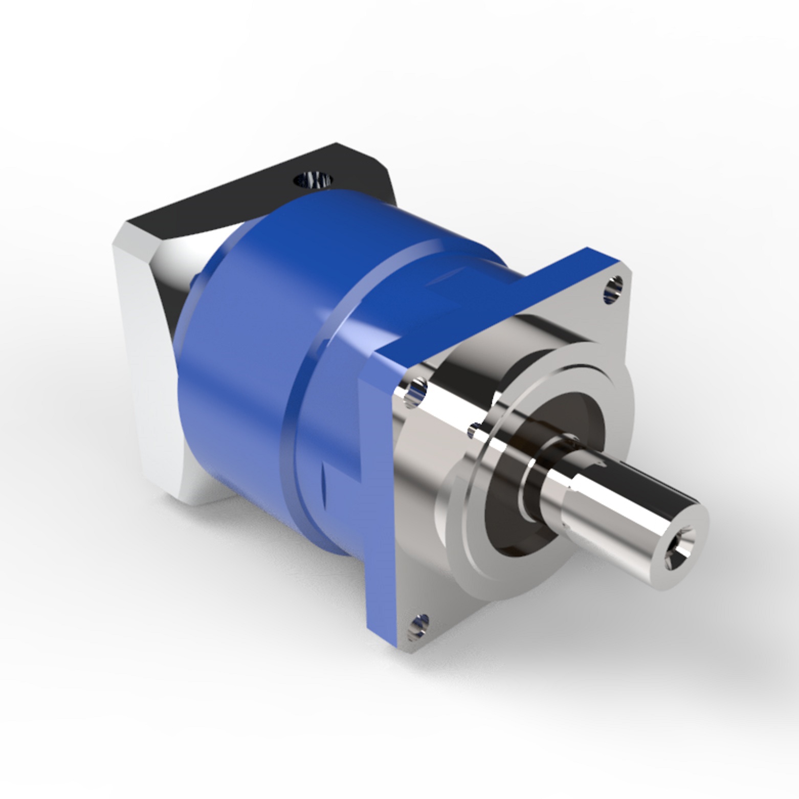 Custom drawing planetary gearbox reducer 3 arcmin Ratio 3:1 to 10:1 for NEMA23 stepper motor input shaft 1/4inch 6.35mm